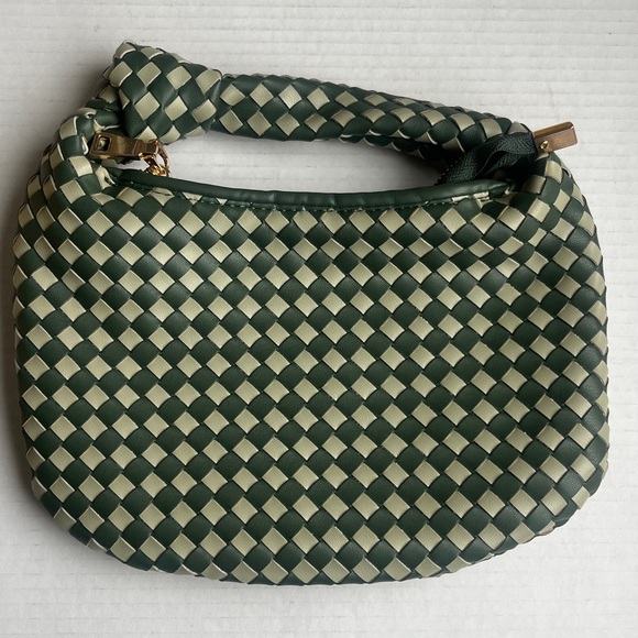 Anthropologie The Brigitte Satchel by Melie Bianco: Check Edition - Picture 2 of 4